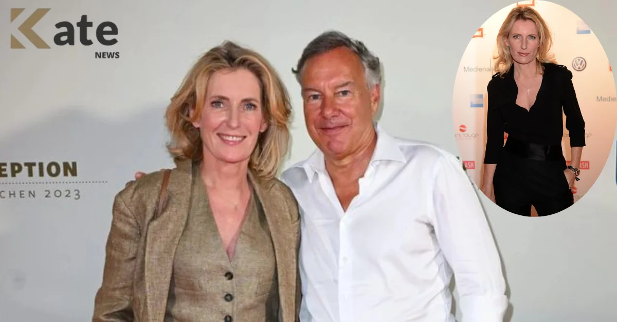 Klaus-Peter Kohl Maria Furtwängler bei einer öffentlichen Veranstaltung, beide elegant gekleidet und lächelnd in die Kamera blickend.