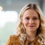 Anna Dollak zeigt ihre elegante Ausstrahlung und beeindruckende Körpergröße in einem stilvollen Outfit, das ihre Marke als Influencerin unterstreicht.