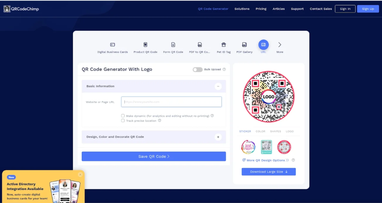 digitale Visitenkarten