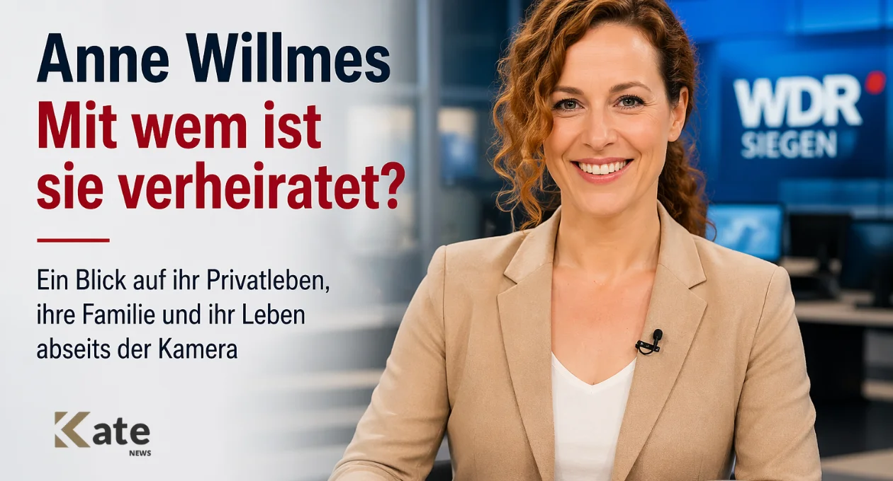Anne Willmes WDR Moderatorin – Mit wem ist sie verheiratet Privatleben